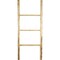 Ekena Millwork 19"W x 48"H x 3 1/2"D Vintage Farmhouse 3 Rung Ladder, Barnwood Decor Collection, Natural Barnwood DECR019X048X04LDRUF - alternate 2